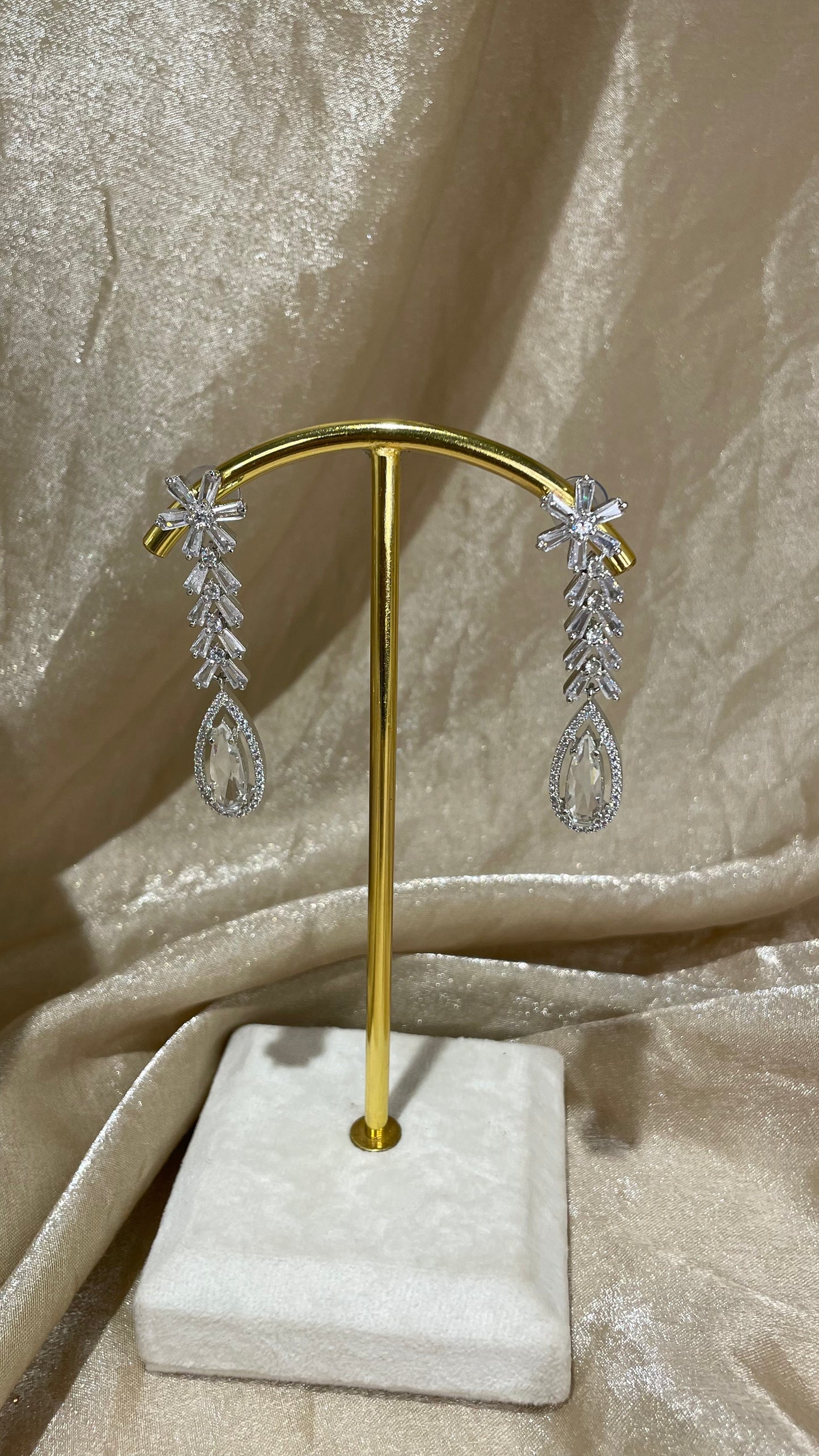 silver necklace set