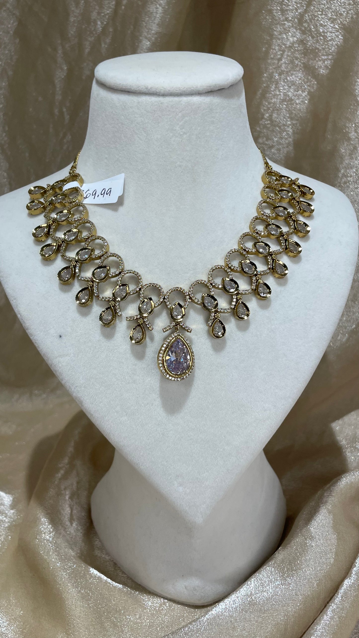 gold necklace set