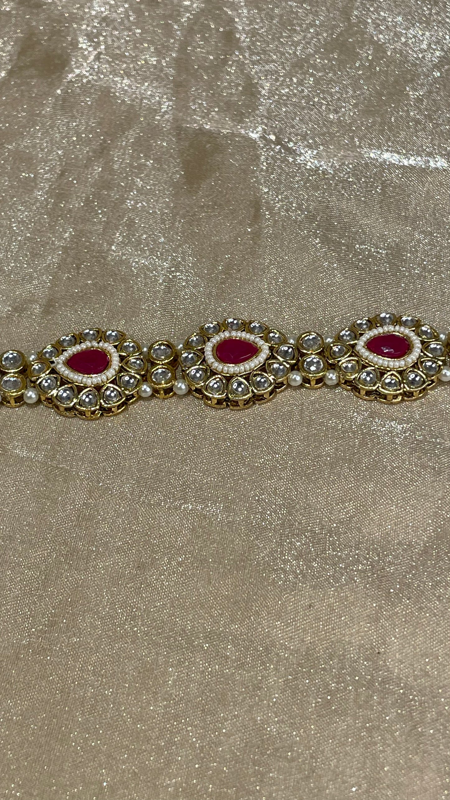 maroon headband