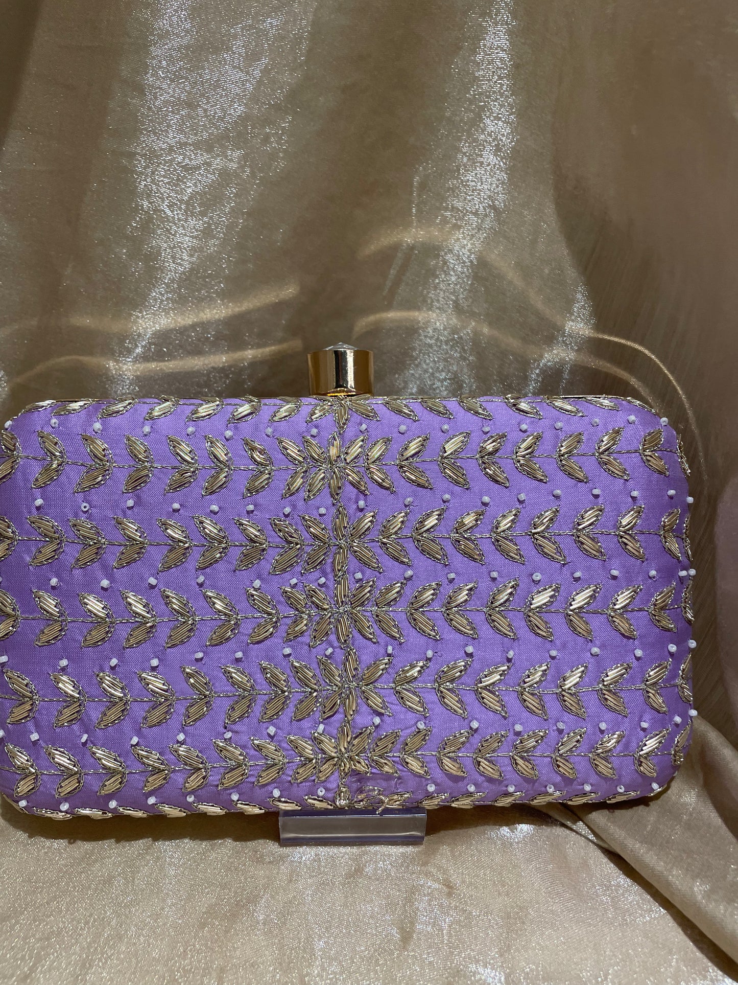 lavender purse