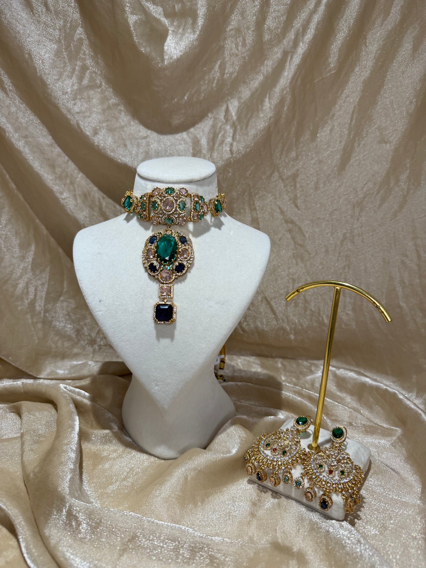 emerald green set
