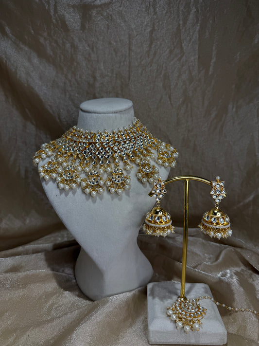 heavy gold necklace set