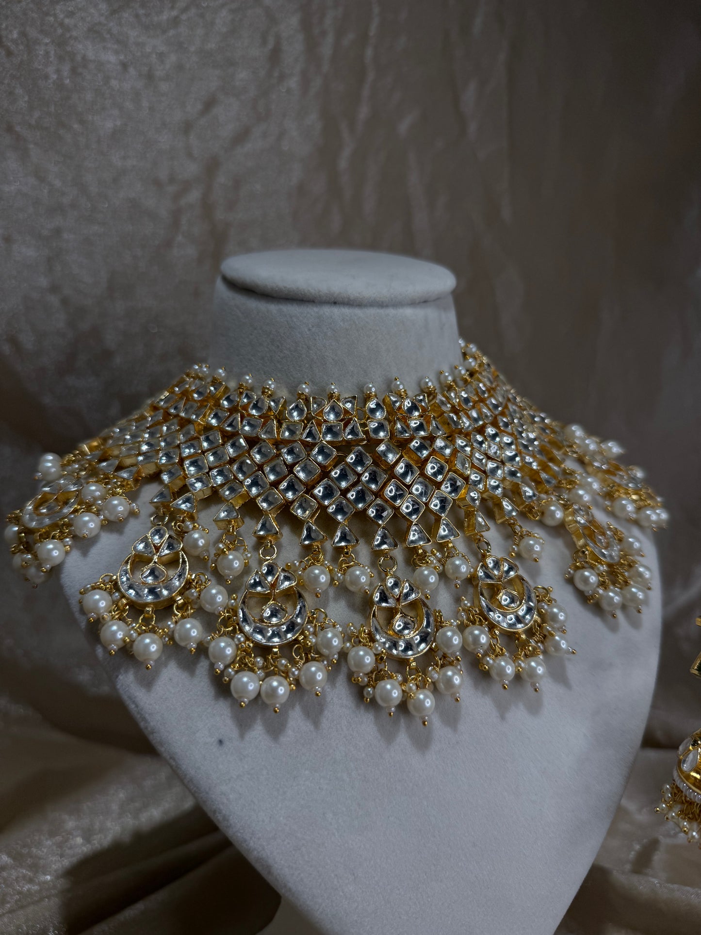 heavy gold necklace set