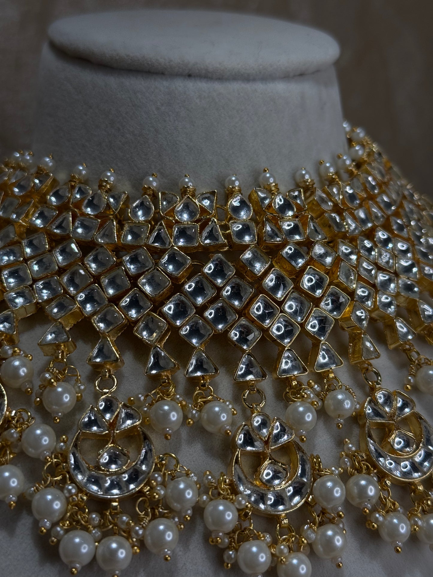 heavy gold necklace set