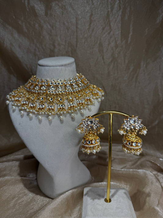heavy gold necklace set