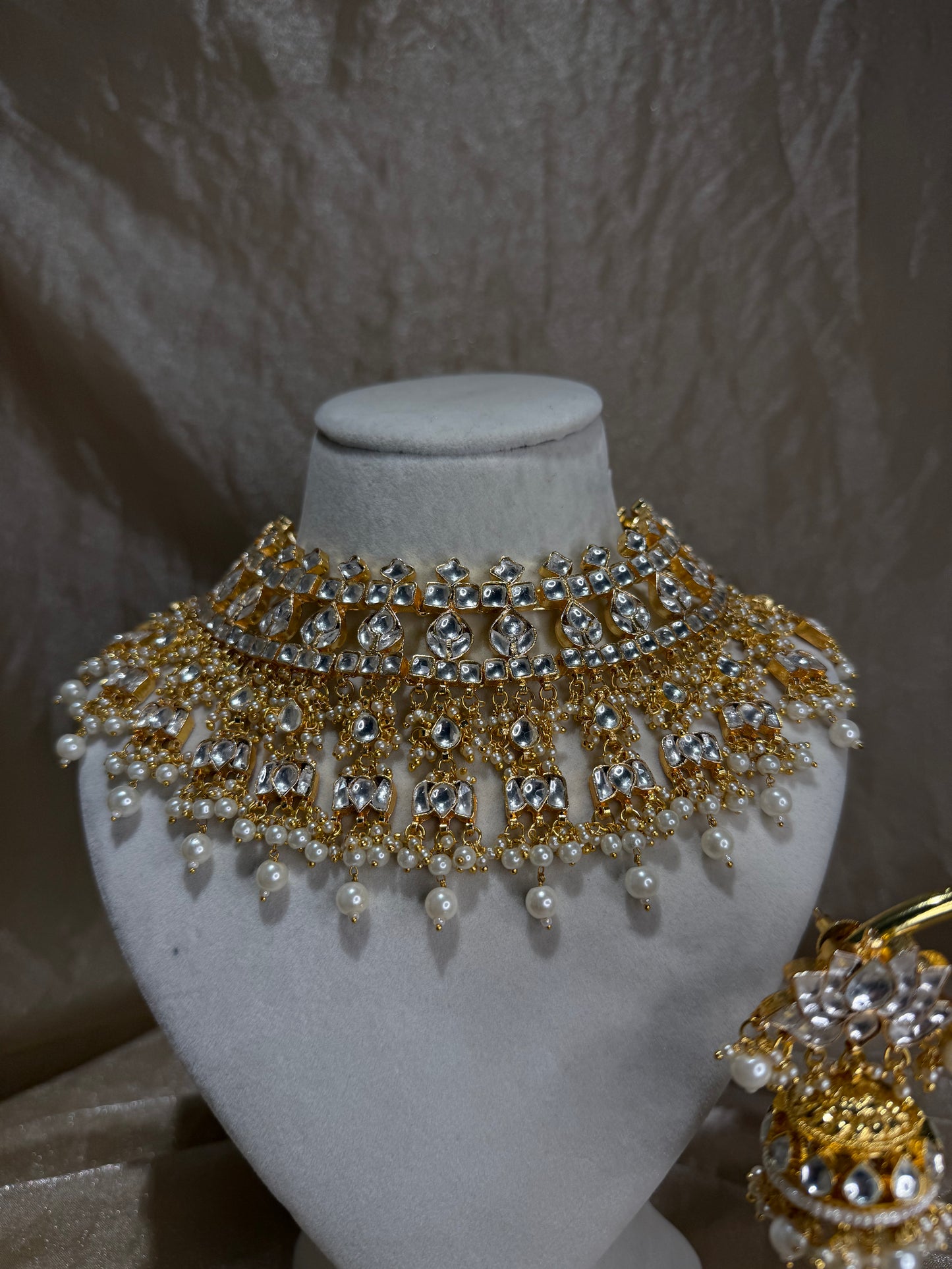 heavy gold necklace set
