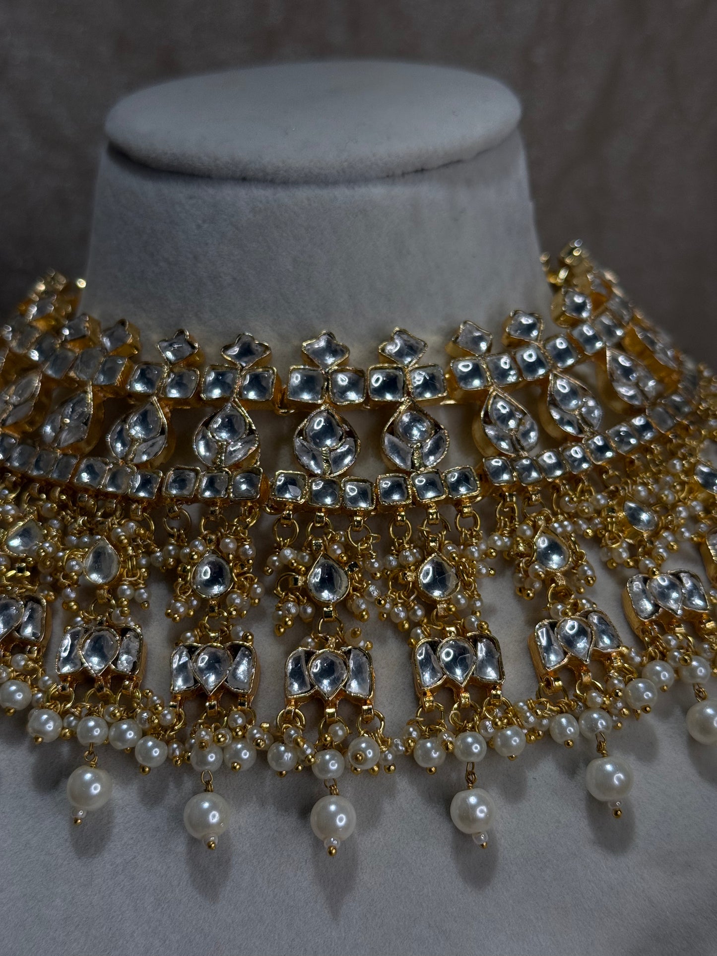 heavy gold necklace set