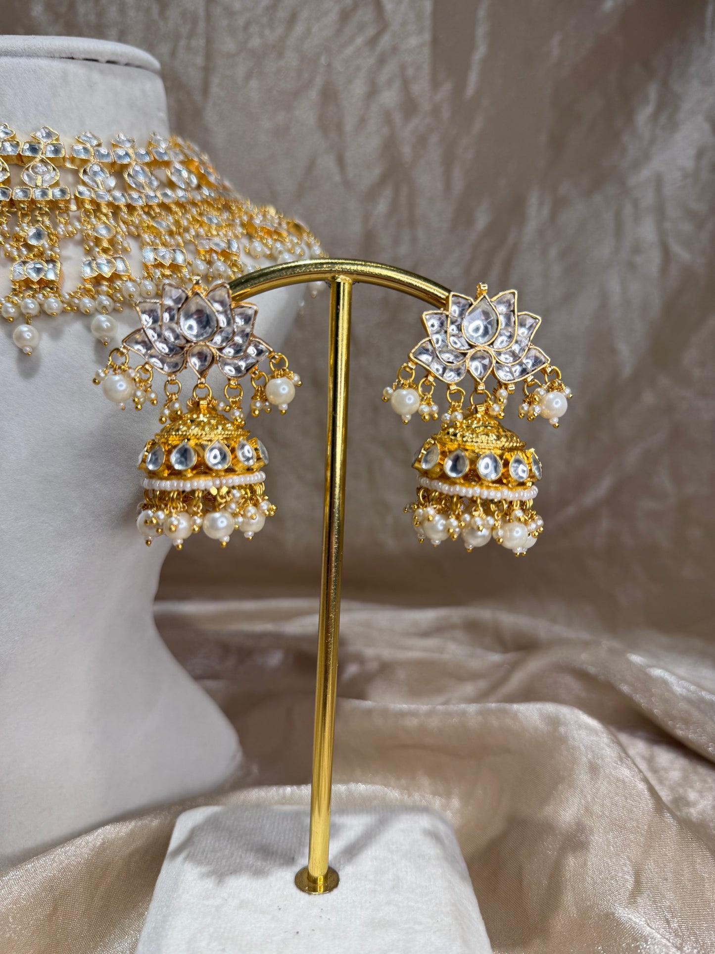 heavy gold necklace set