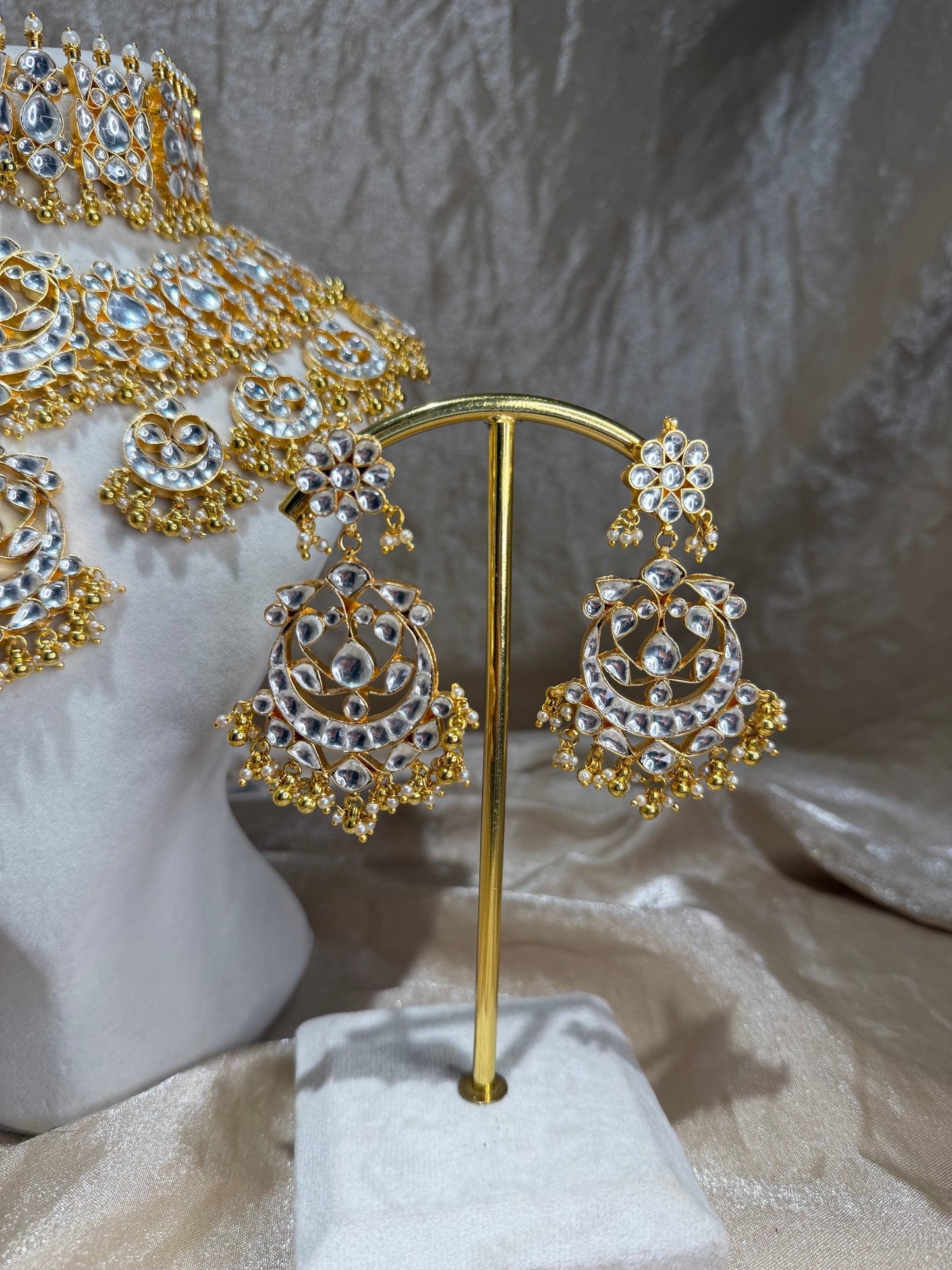heavy 2 layer gold set