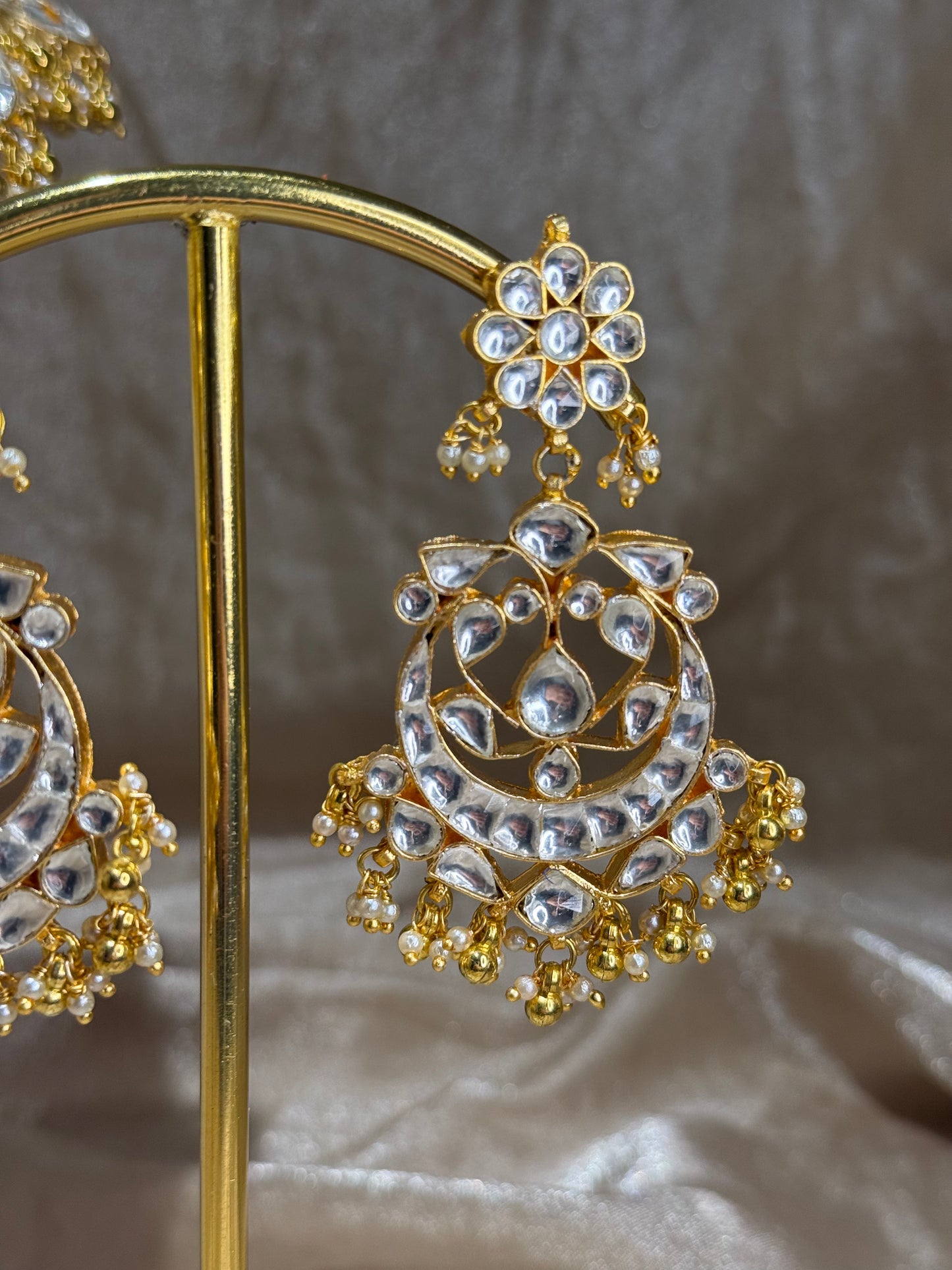 heavy 2 layer gold set