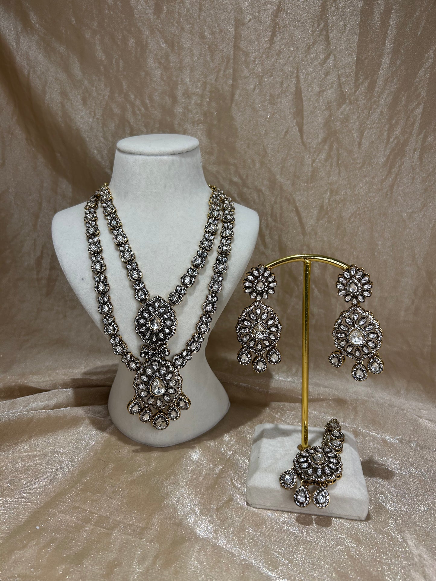 gold layered necklace