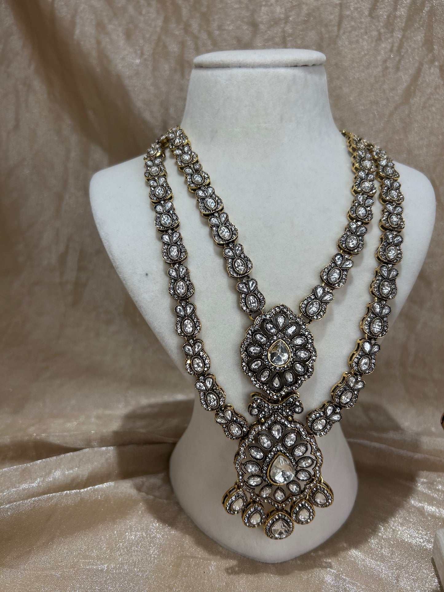 gold layered necklace