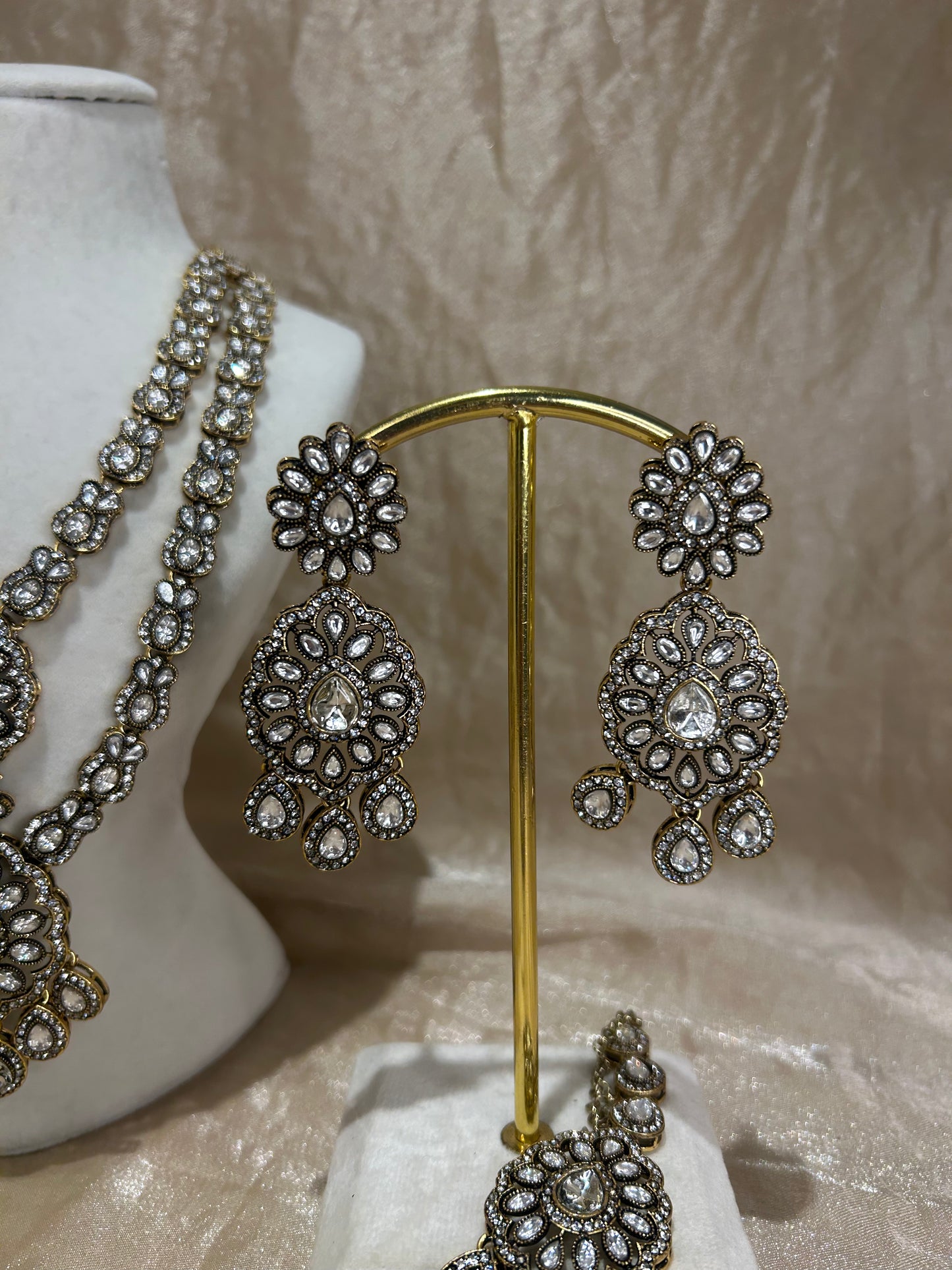gold layered necklace