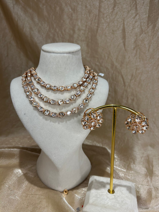 3 layered necklace set
