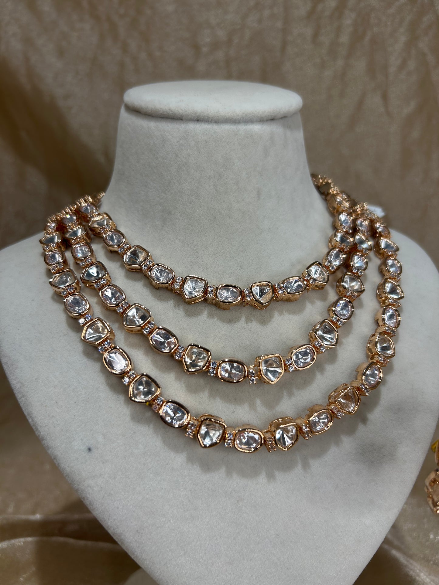 3 layered necklace set