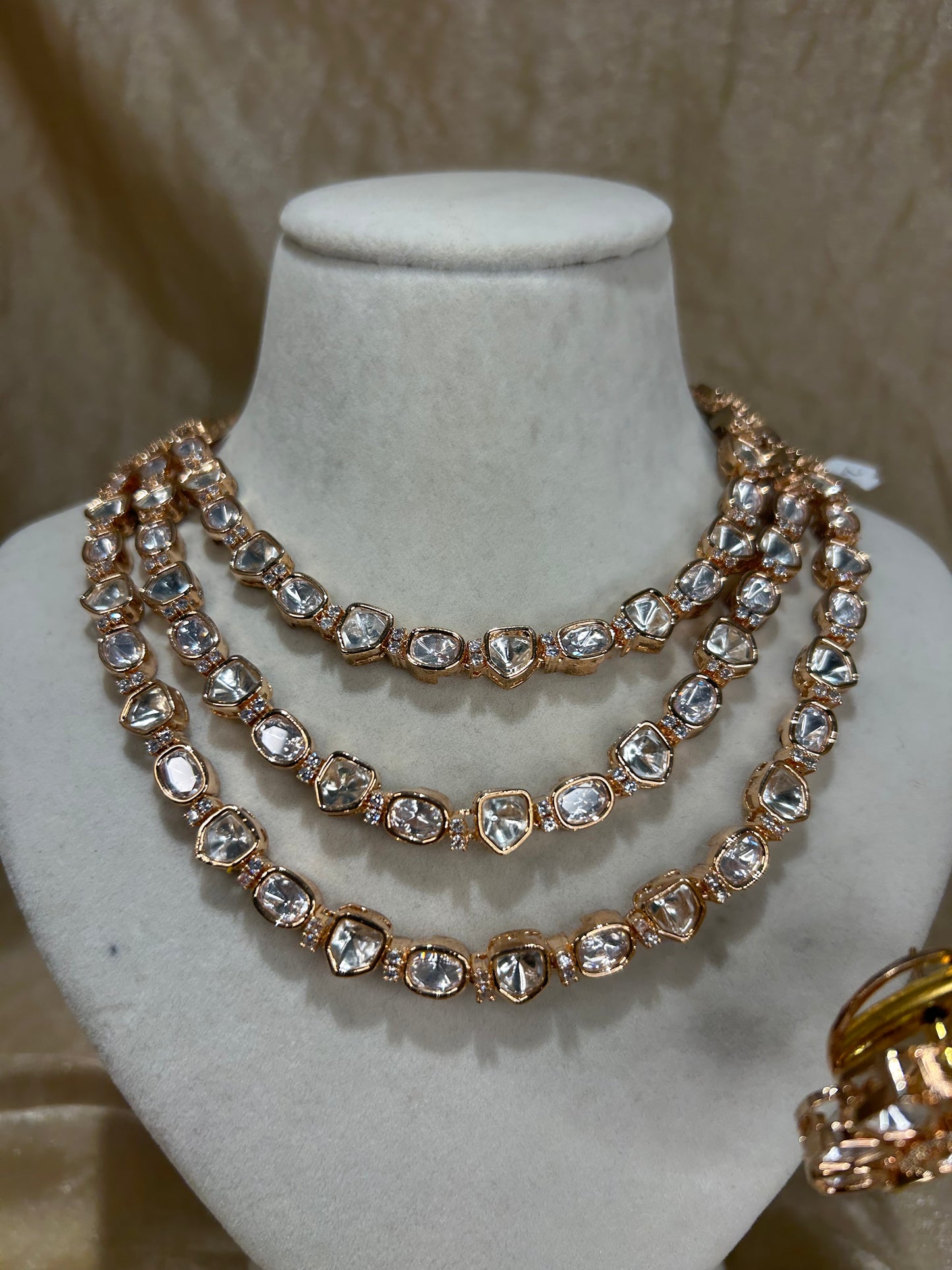 3 layered necklace set