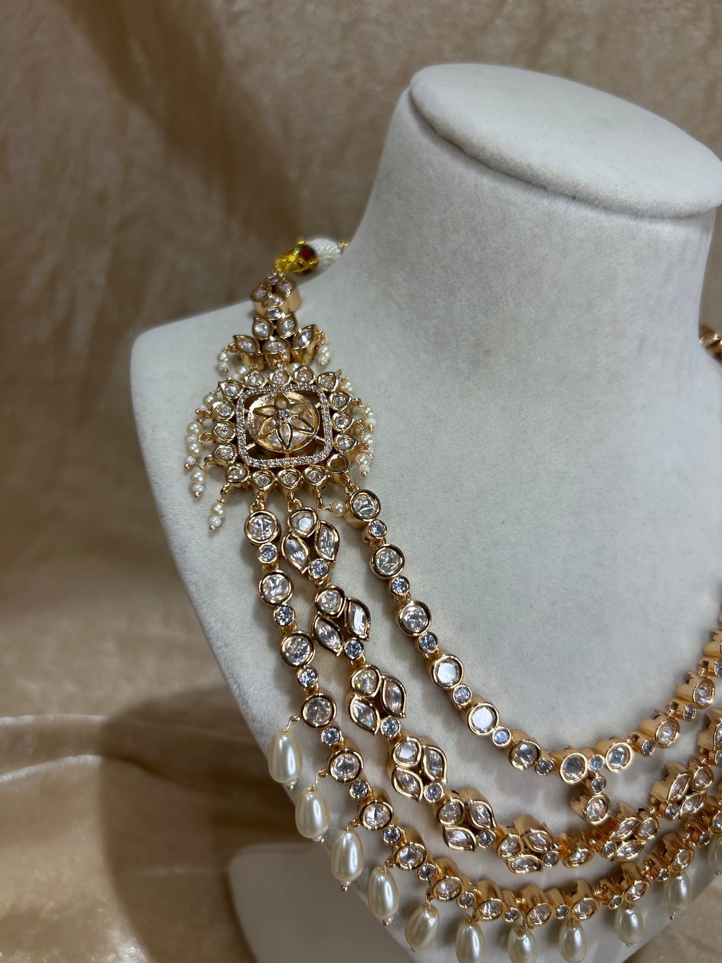 layered necklace set