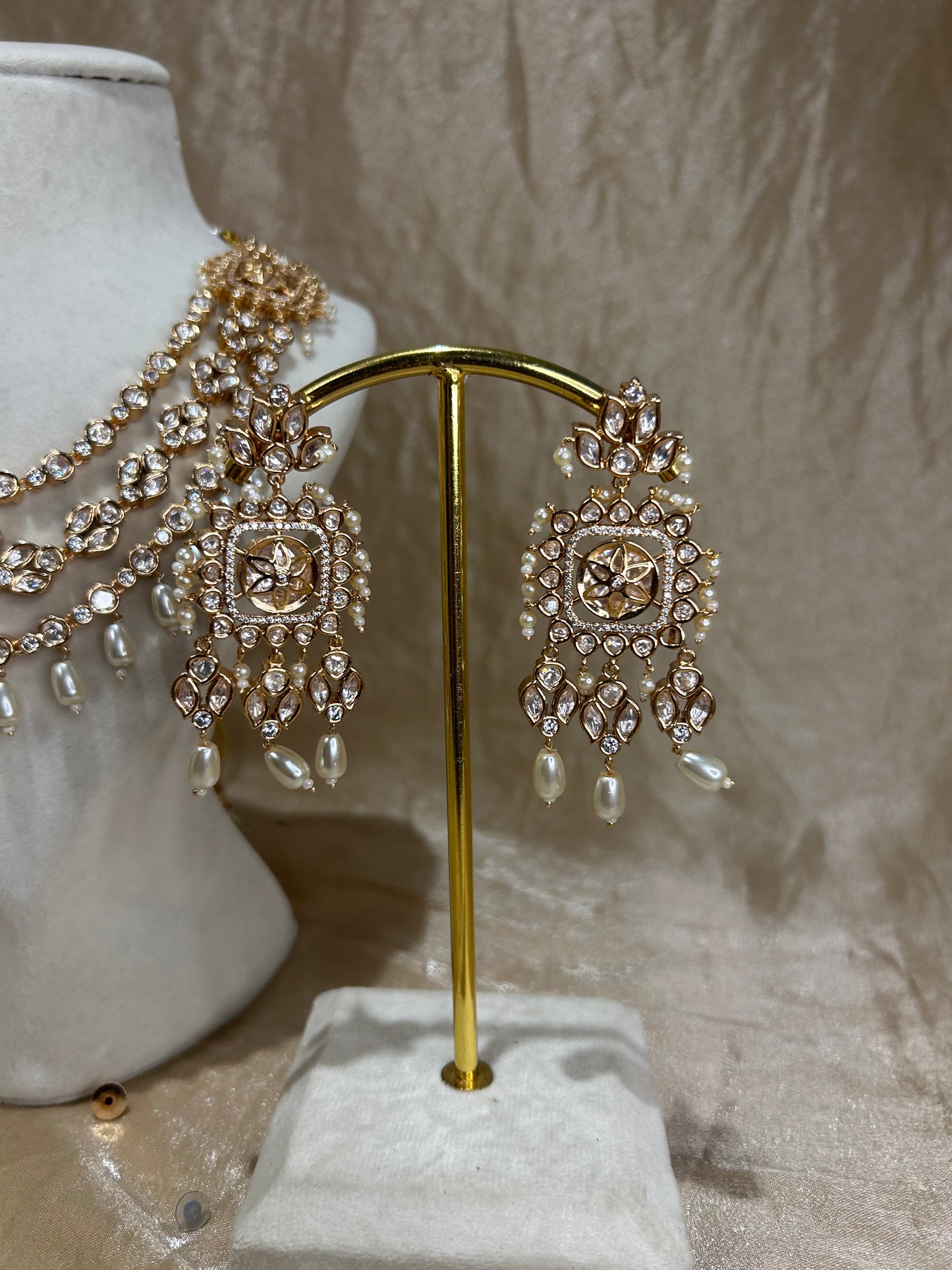 layered necklace set