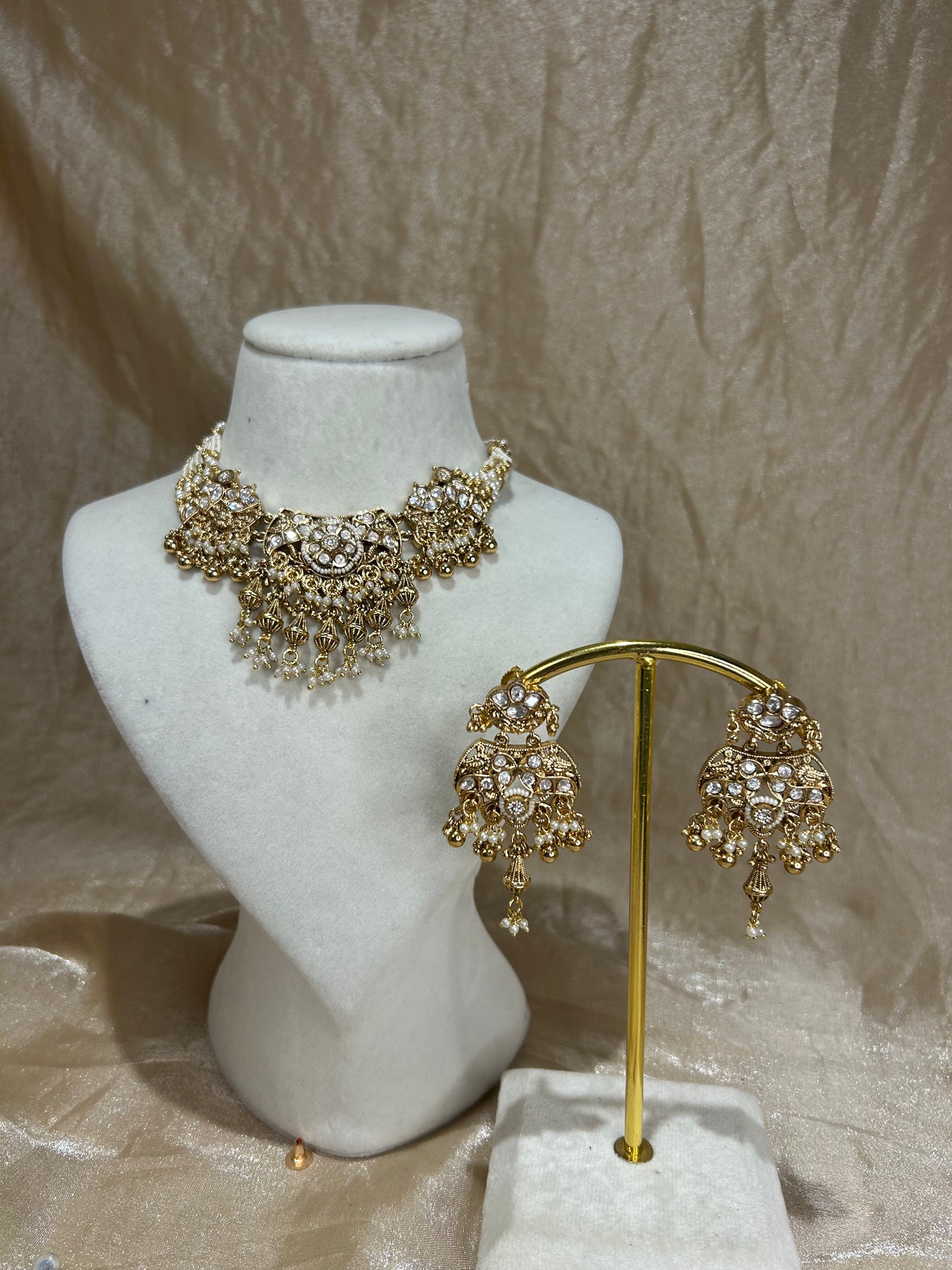 gold necklace set