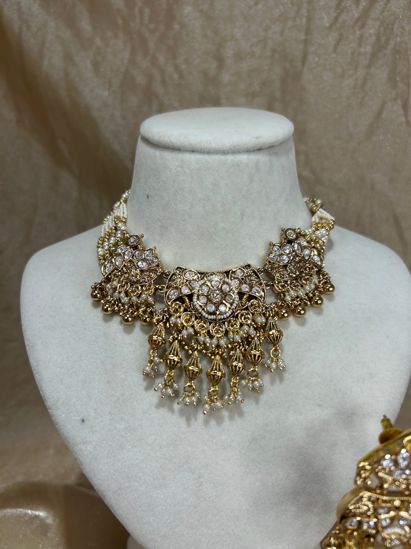 gold necklace set