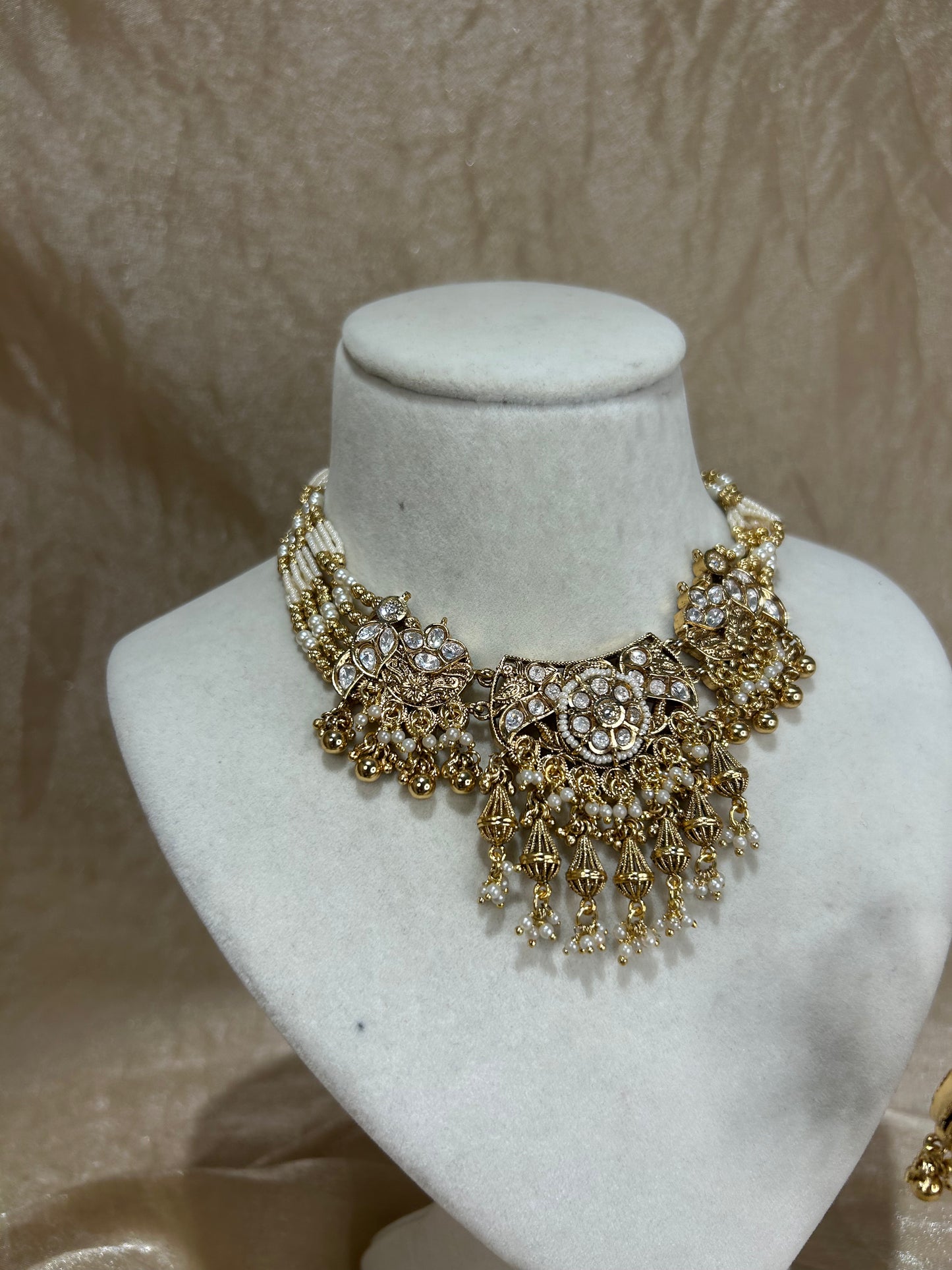gold necklace set