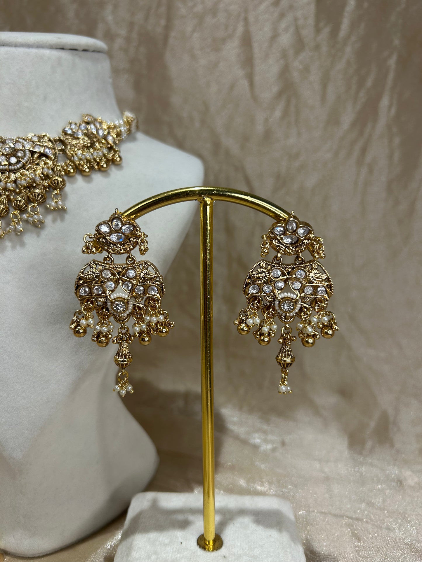 gold necklace set