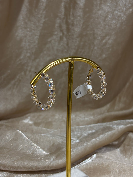 crystal earrings