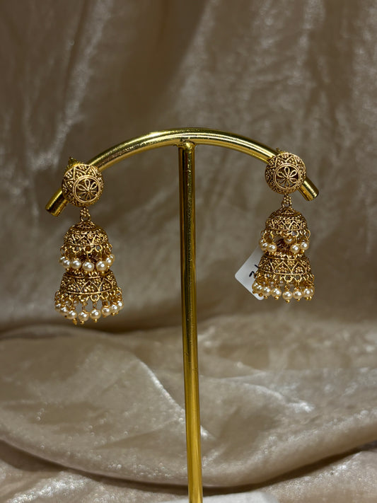 2 layer jhumki