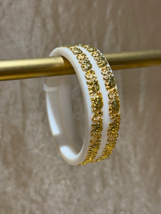 white elephant bangles