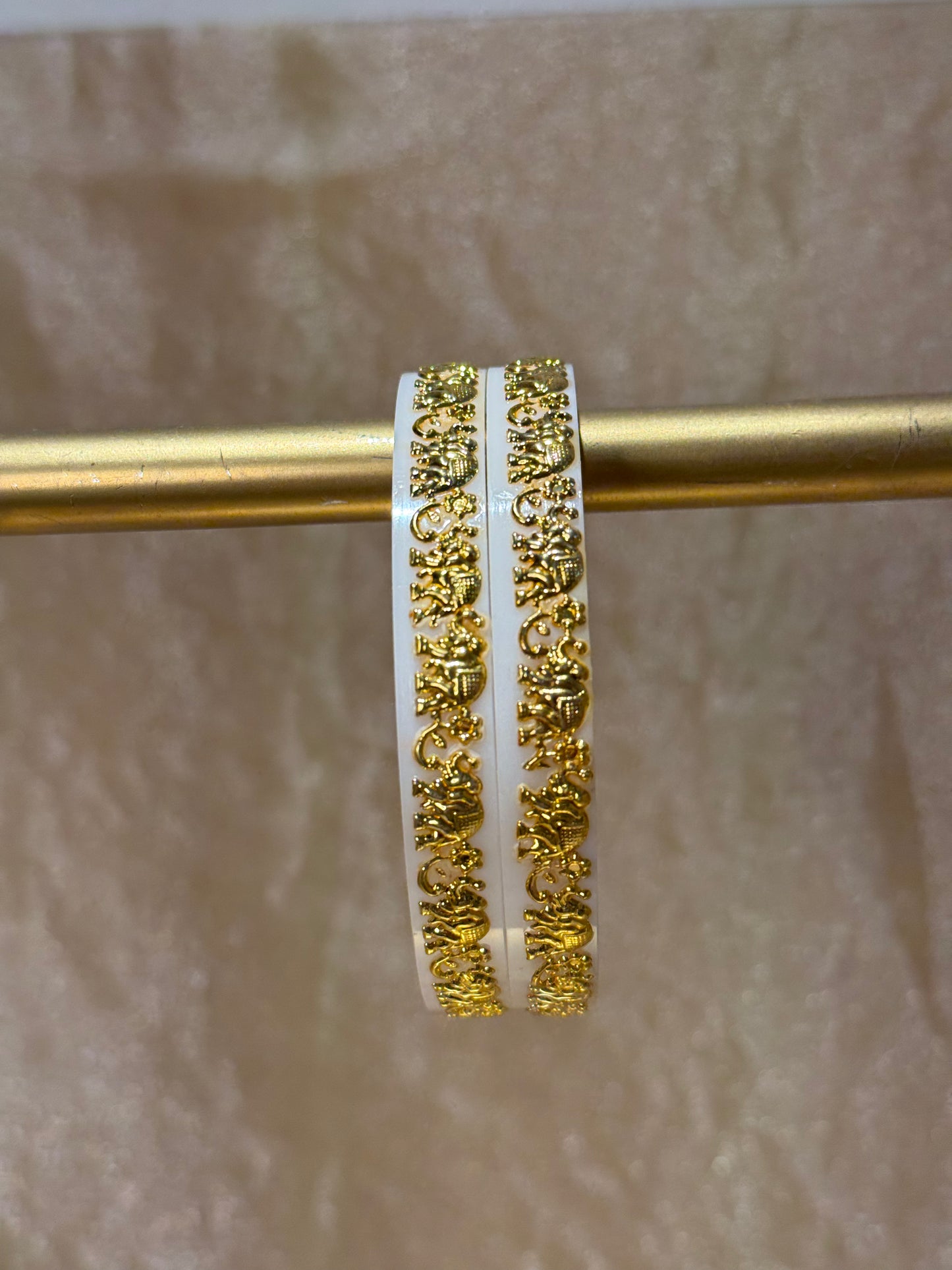 white elephant bangles