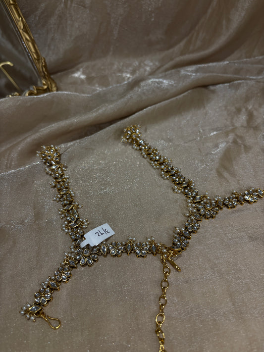 kundan hand accessories