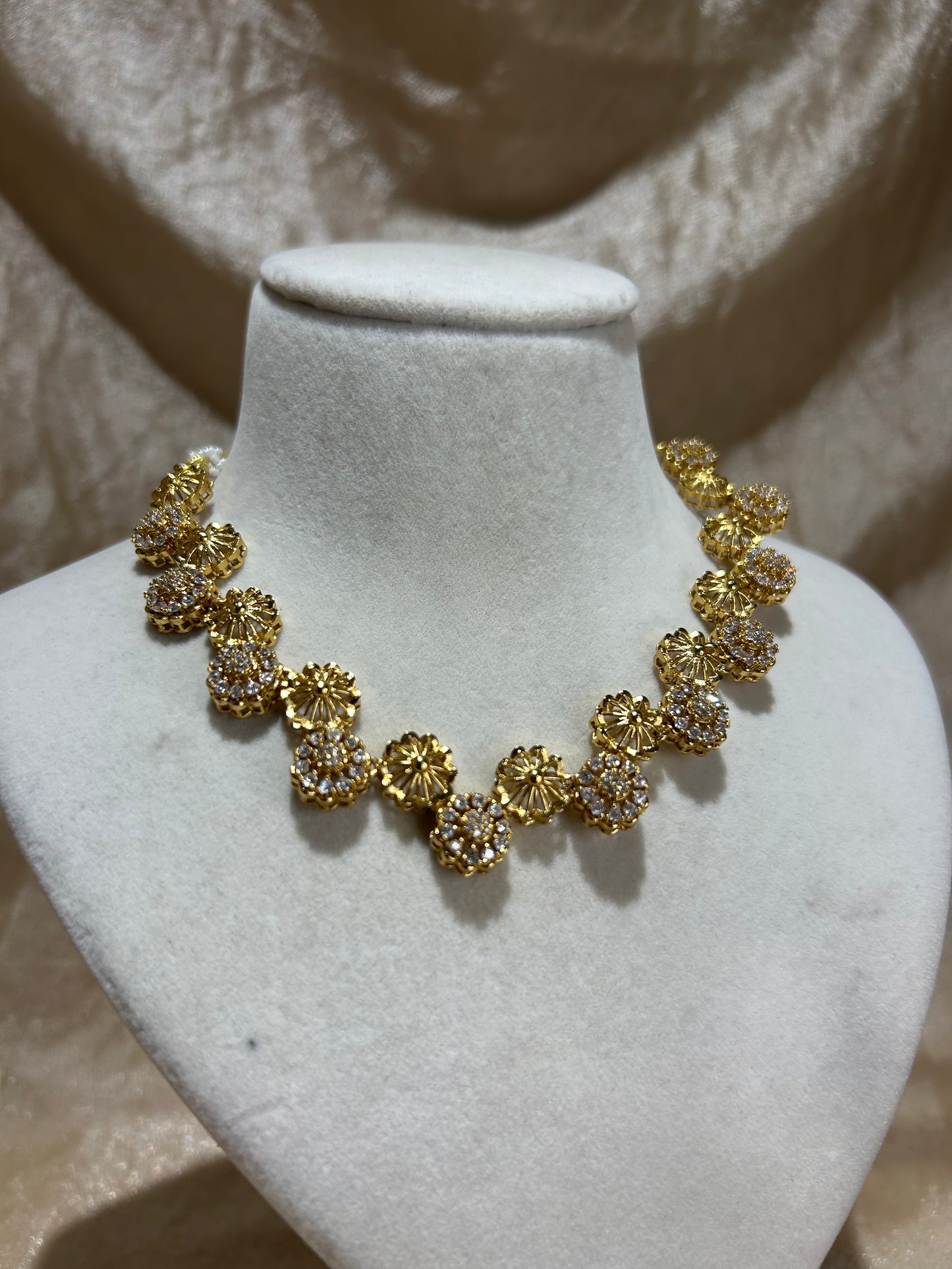 gold necklace set
