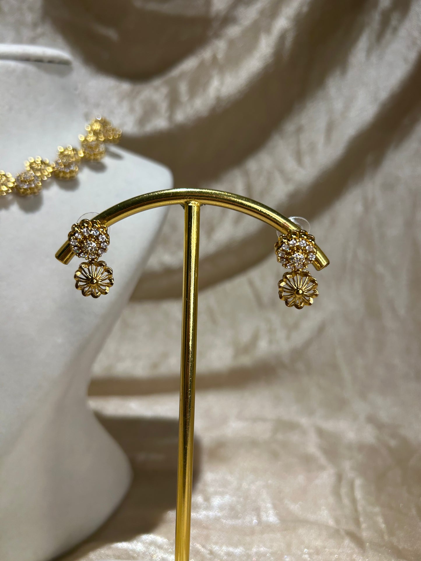 gold necklace set