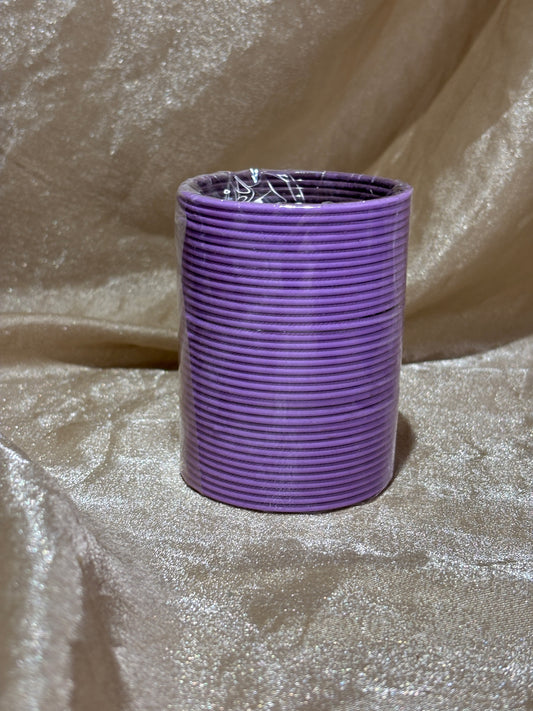 purple plain bangles