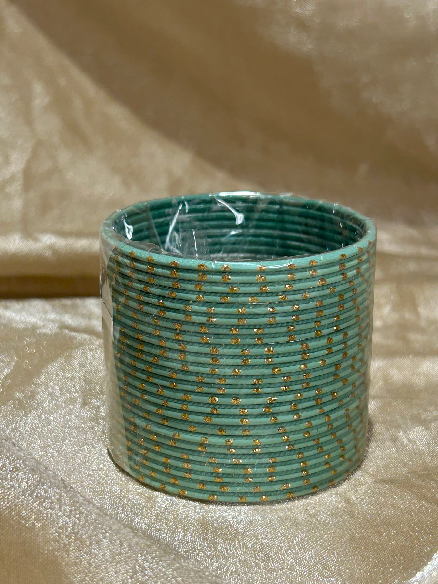 mint green bindi bangles