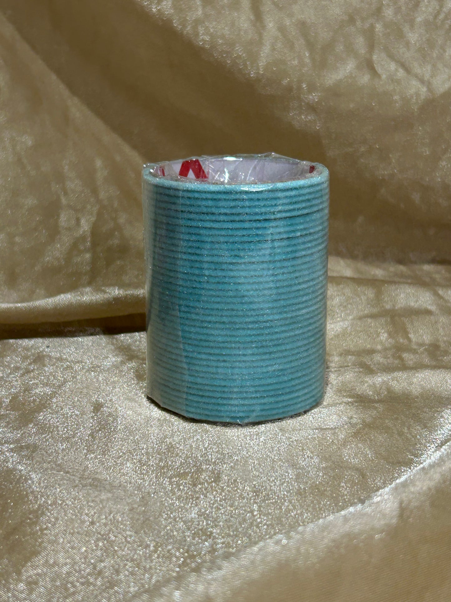 sky blue velvet bangles