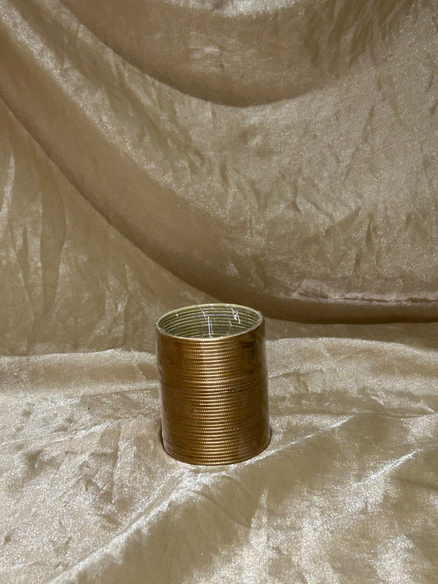 gold metallic bangles
