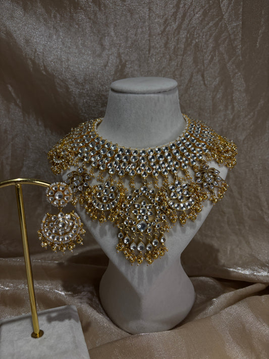 heavy gold necklace set