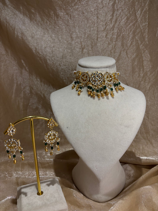 emearld green set